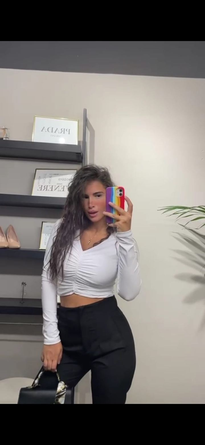 Maglia crop Alisa