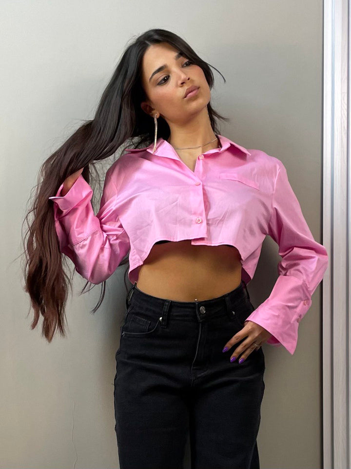 camicia crop eva