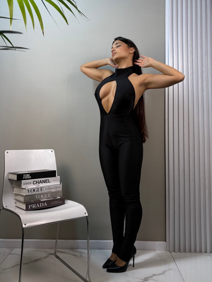jumpsuit violet