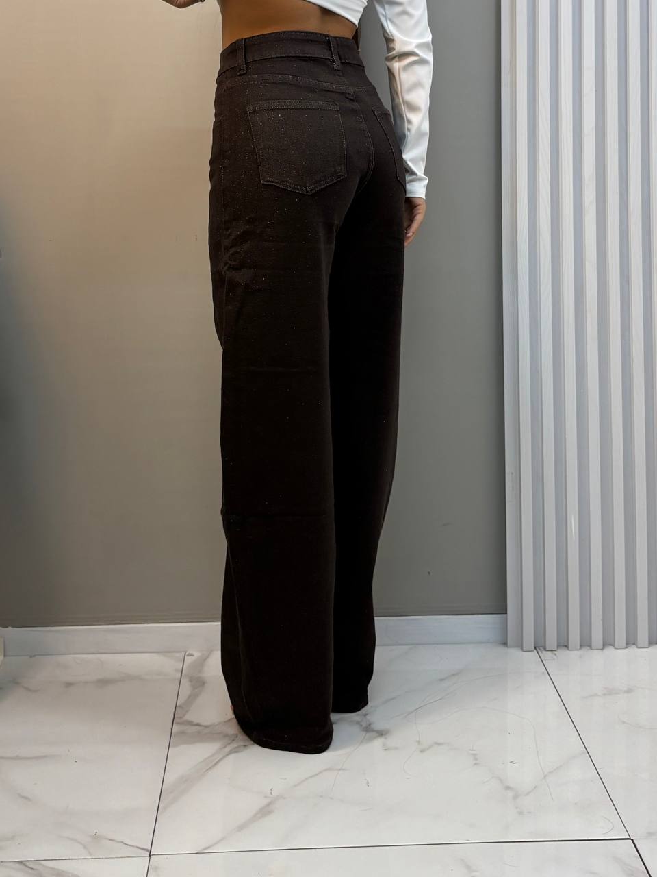 jeans marrone